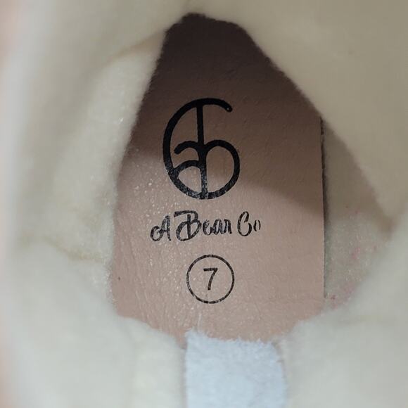 A Bear Co Girls Bling Pink Western Boots w/ Zipper Back - Size 7 (Kid) - Picture 6 of 6